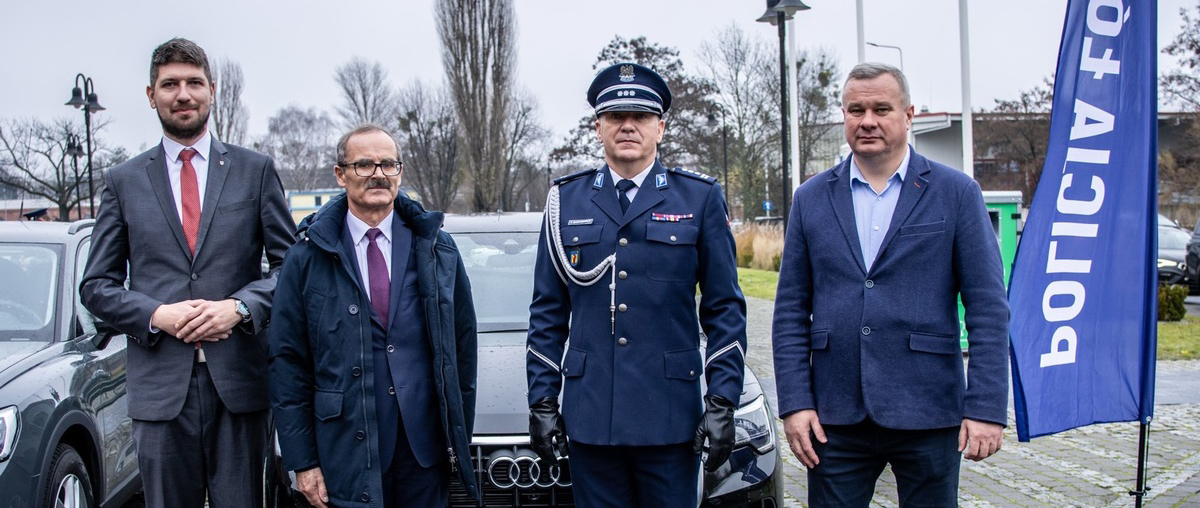 Składkowy radiowóz w Białej Rawskiej. Nowe audi Q3 możecie spotkać na terenie całego powiatu